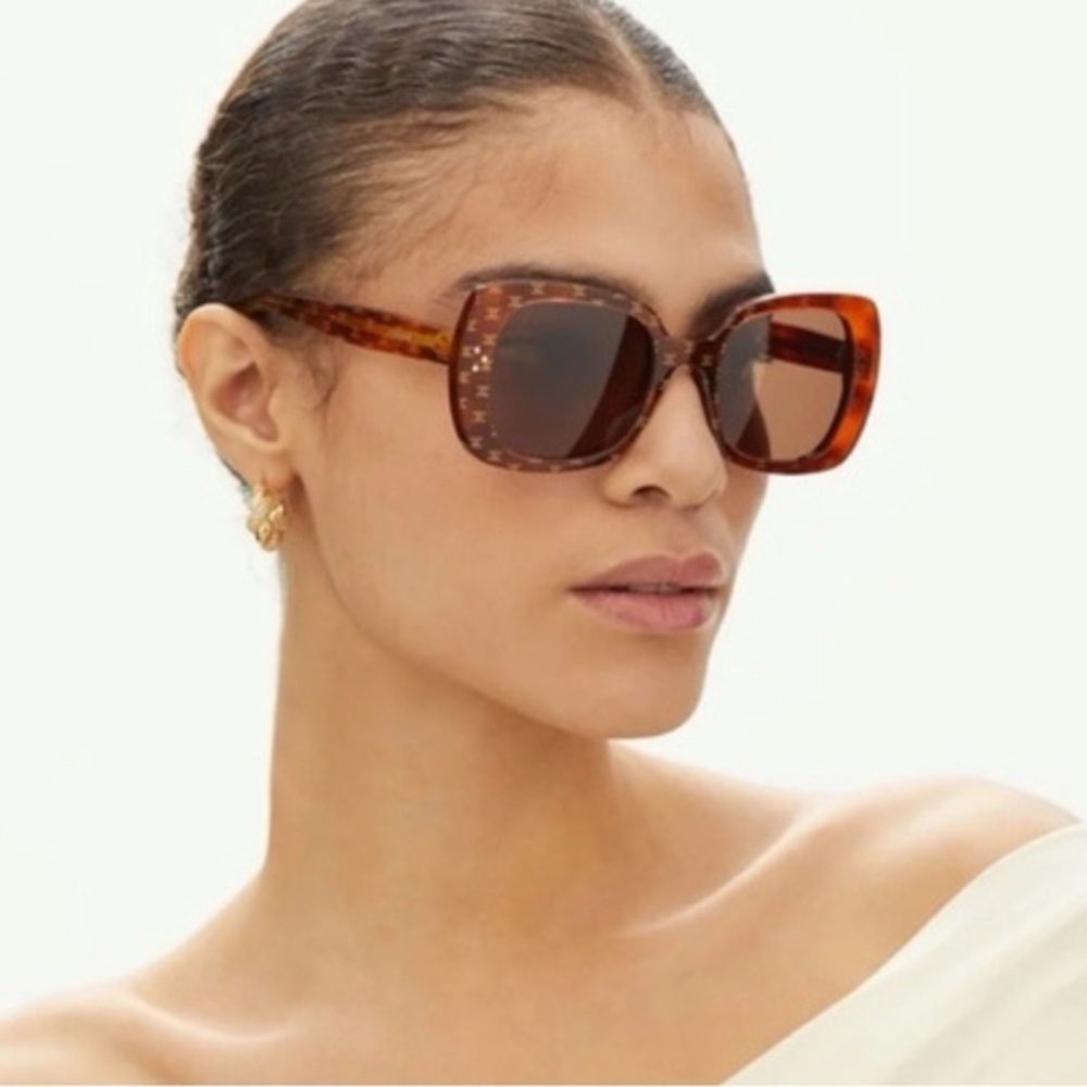 CELINE LIGHT HAVANA TRIOMPHE UNISEX SUNGLASSES CL40188I